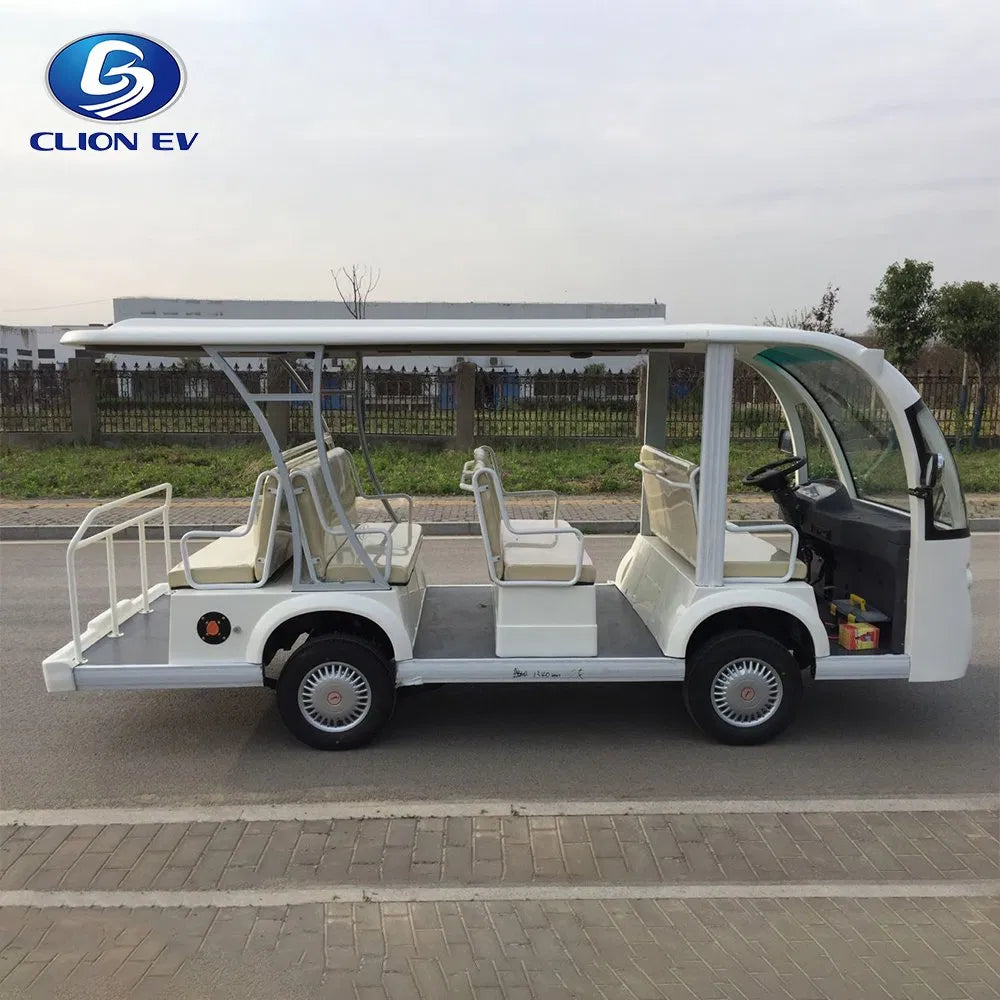 11-Seater Open-Style Electric Sightseeing Golf Cart & Bus