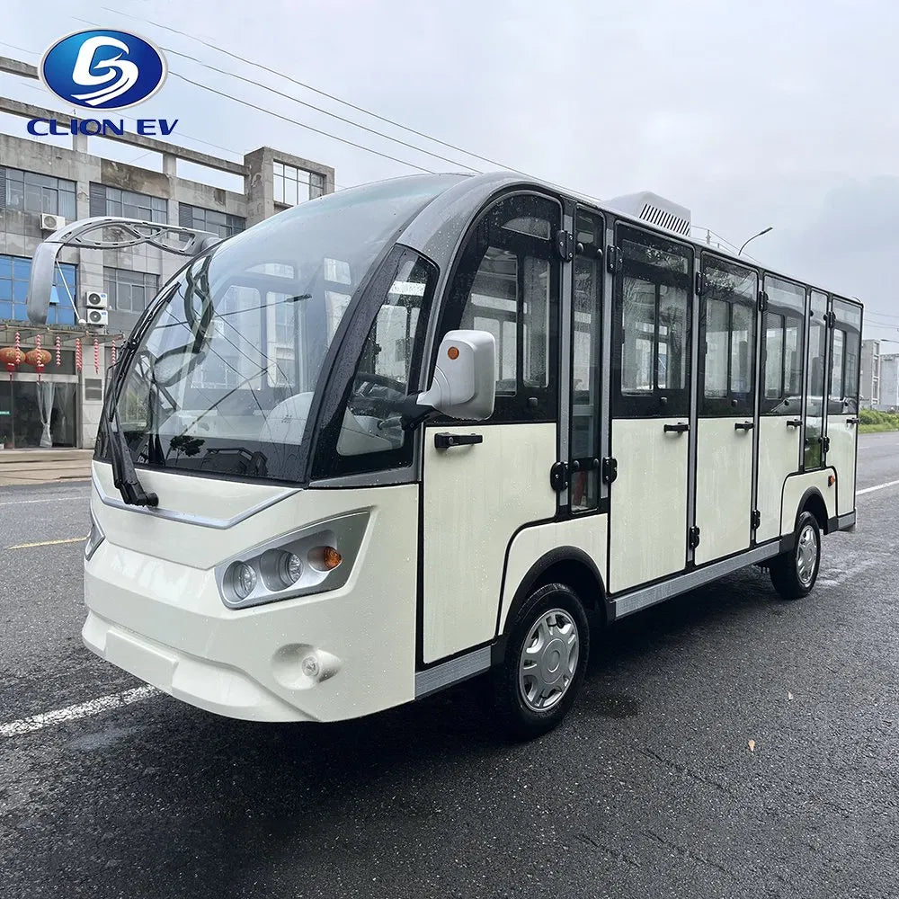 14-Seater Electric Sightseeing Shuttle & On-Road Golf Cart
