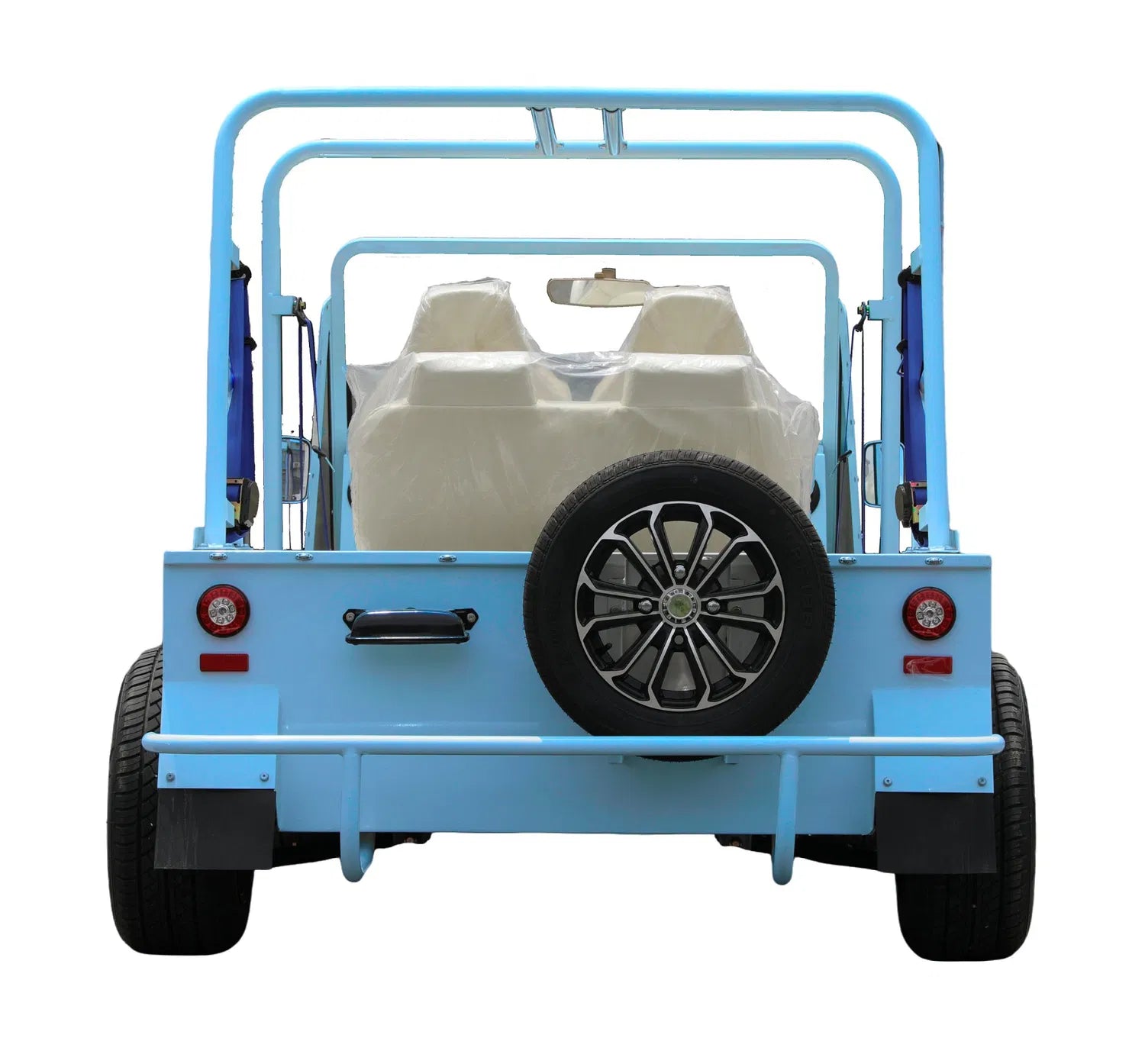 Classic 4-Seater Electric Golf Cart with 96V Lithium Battery