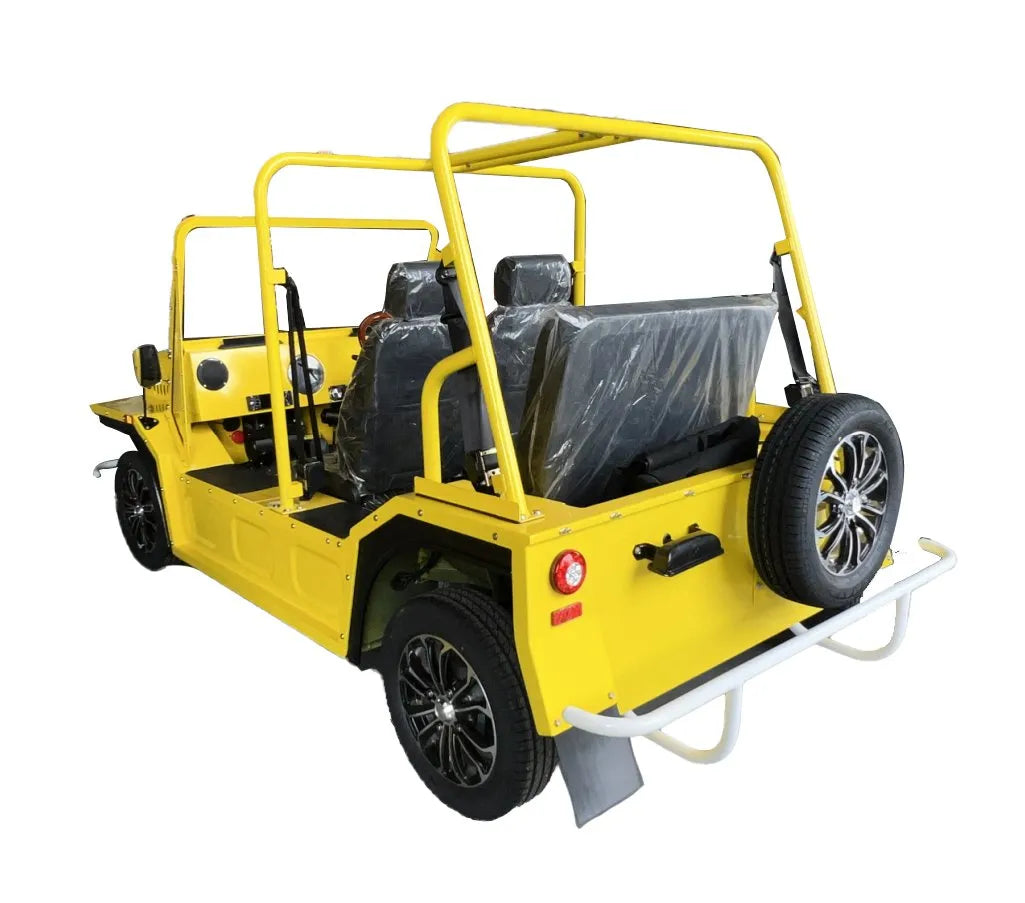 Classic 4-Seater Electric Golf Cart with 96V Lithium Battery