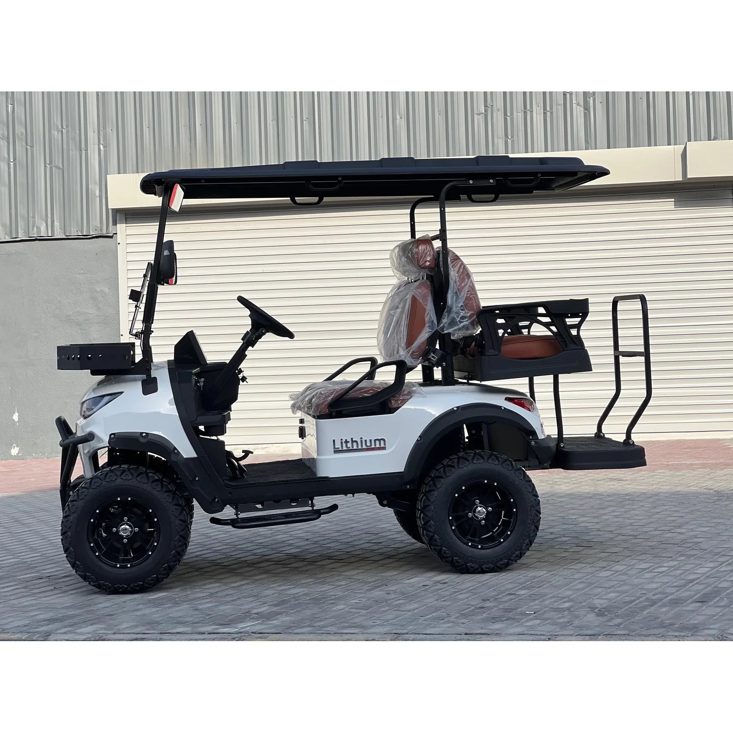 4-Seater Off-Road Electric Golf Cart with Touchscreen
