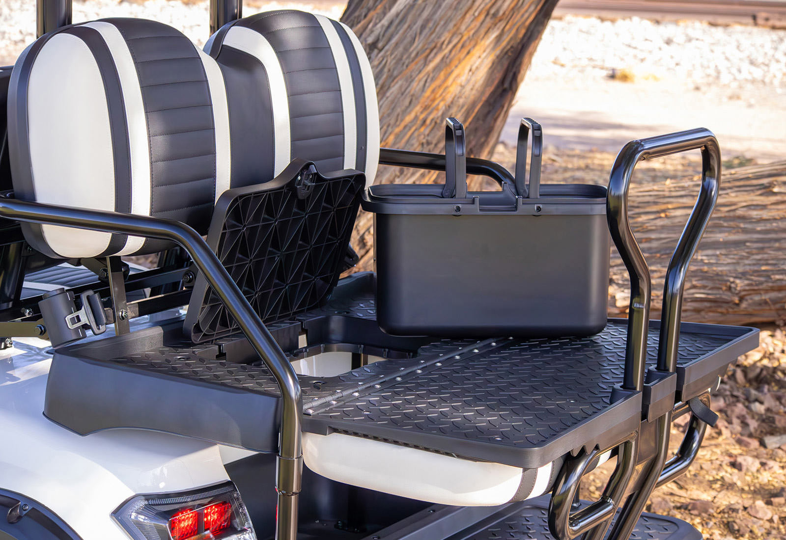 6-Seater Lifted Off-Road Electric Golf Cart with 51V Lithium Battery