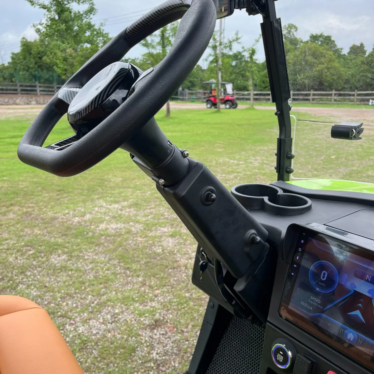 Lifted 4-Seater Off-Road Electric Golf Cart with AC Motor
