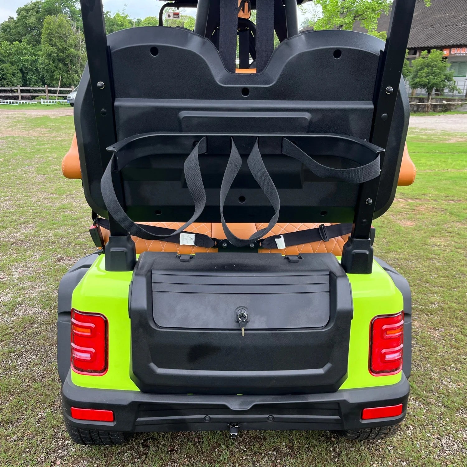 Lifted 4-Seater Off-Road Electric Golf Cart with AC Motor