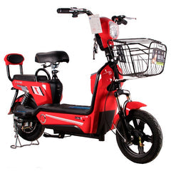 Electric Bike – Utility Cargo Scooter with 350W Motor and Dual-Seating