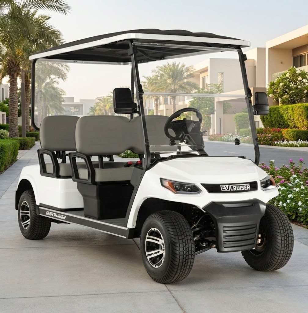 4-Seater Electric On-Road Golf Cart with AC Motor