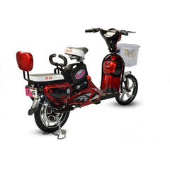 Scooter-Style Utility Electric Bike with 500W Motor and 48V Battery