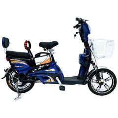 Scooter-Style Utility Electric Bike with 500W Motor and 48V Battery