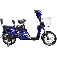 Scooter-Style Utility Electric Bike with 500W Motor and 48V Battery