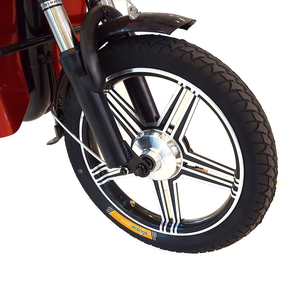 Scooter-Style Utility Electric Bike with 500W Motor and 48V Battery
