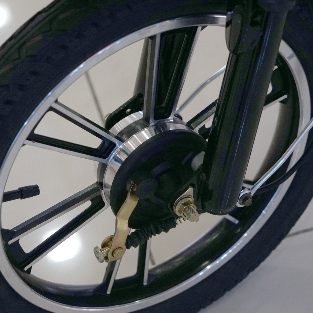 Scooter-Style Utility Electric Bike with 500W Motor and 48V Battery