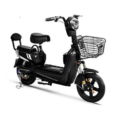 Electric Bike – Utility Cargo Scooter with 350W Motor and Dual-Seating