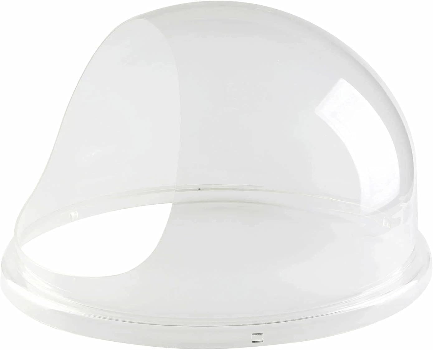 KELUNIS 20.5 Inch Popcorn Cotton Candy Machine Cover, Commercial Floss Maker Bubble Shield, Dome Lid, Clear Plastic - COOLBABY