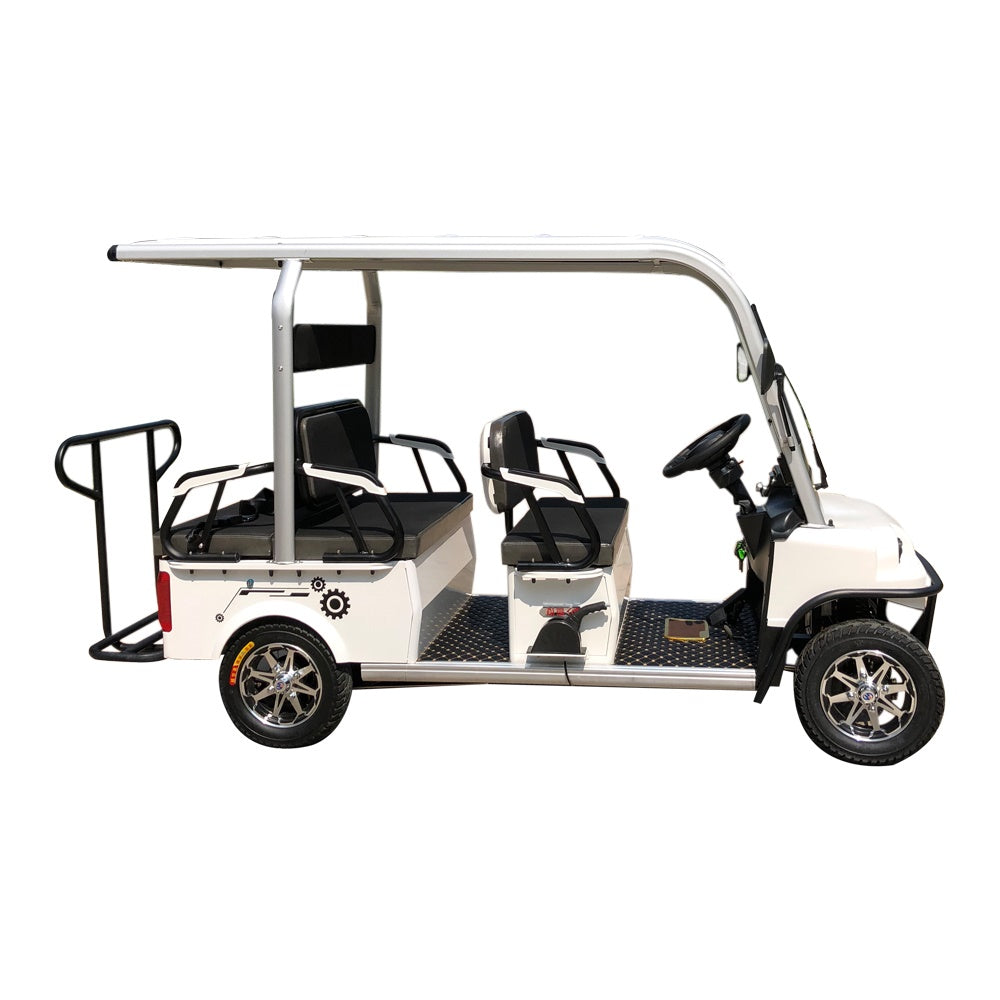 4-Seater 60V Electric Golf Cart for On-Road Community Use