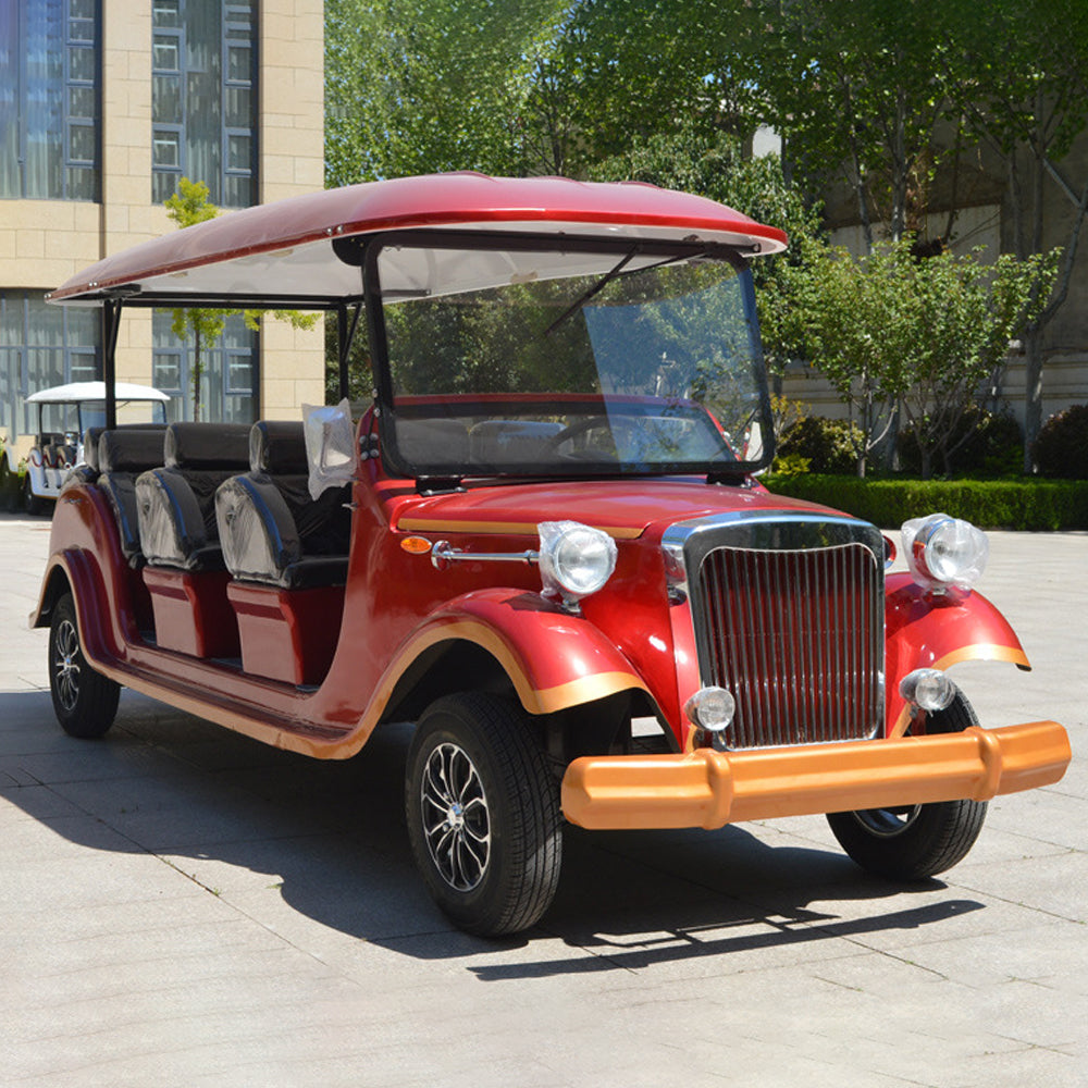 6-Seater Classic Electric Golf Cart with 90 km Range and AC Drive