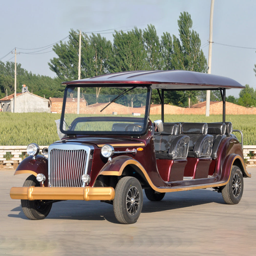 6-Seater Classic Electric Golf Cart with 90 km Range and AC Drive