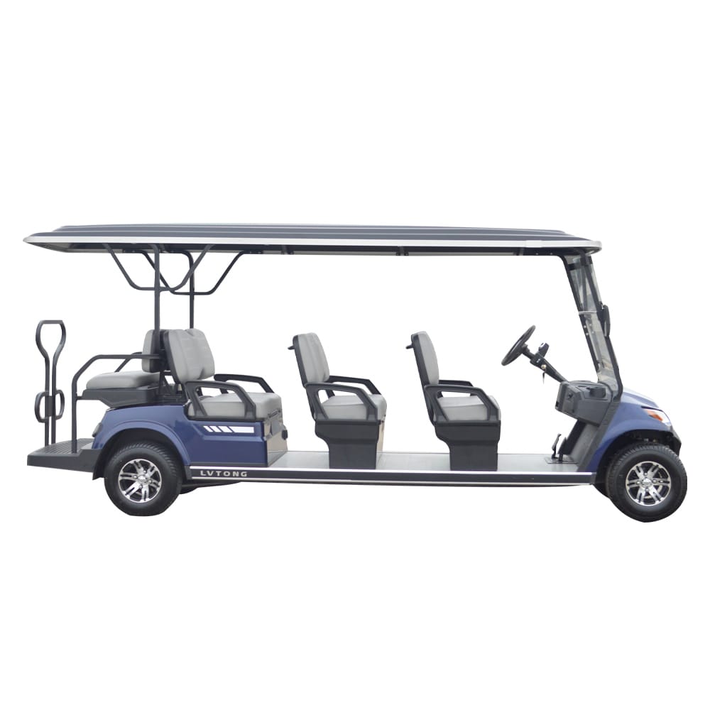8-Seater Electric On-Road Golf Cart Shuttle with AC Motor