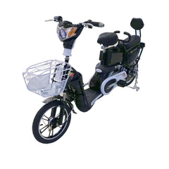 Scooter-Style Utility Electric Bike with 500W Motor and 48V Battery