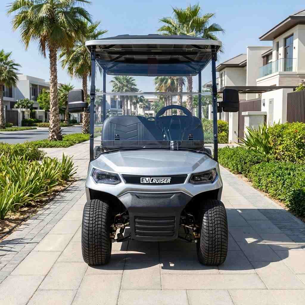 6-Seater Electric On-Road Commercial Golf Cart with AC Motor