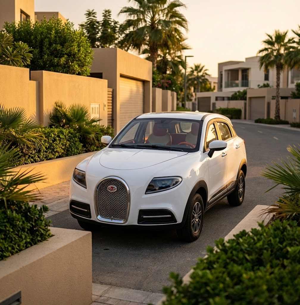 Enclosed 4-Seater Electric Golf Cart with Air Conditioning