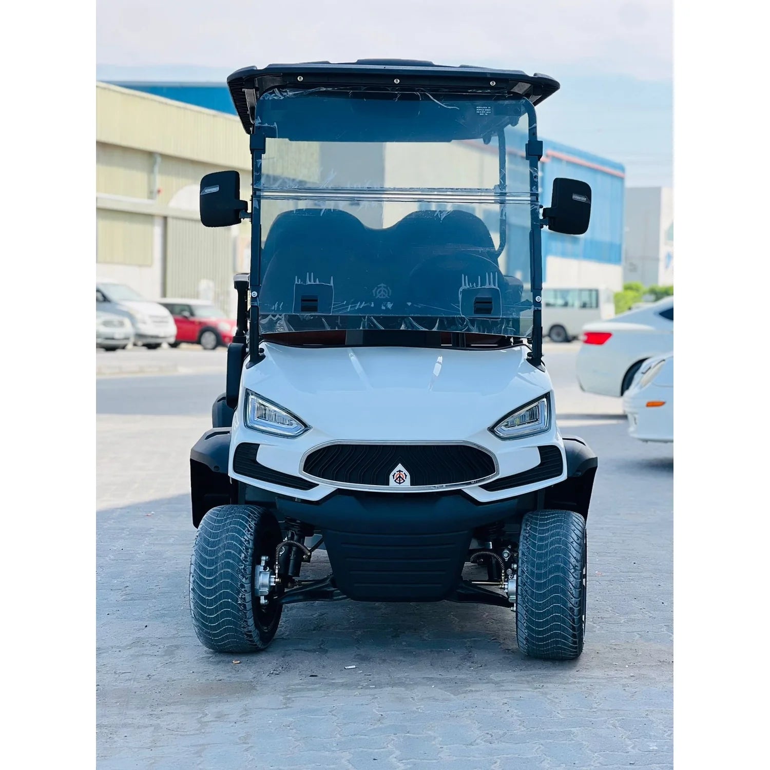 4-Seater On-Road Electric Golf Cart with Lithium Battery