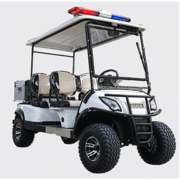 4-Seater Off-Road Electric Golf Cart with 48V Petrol Cart