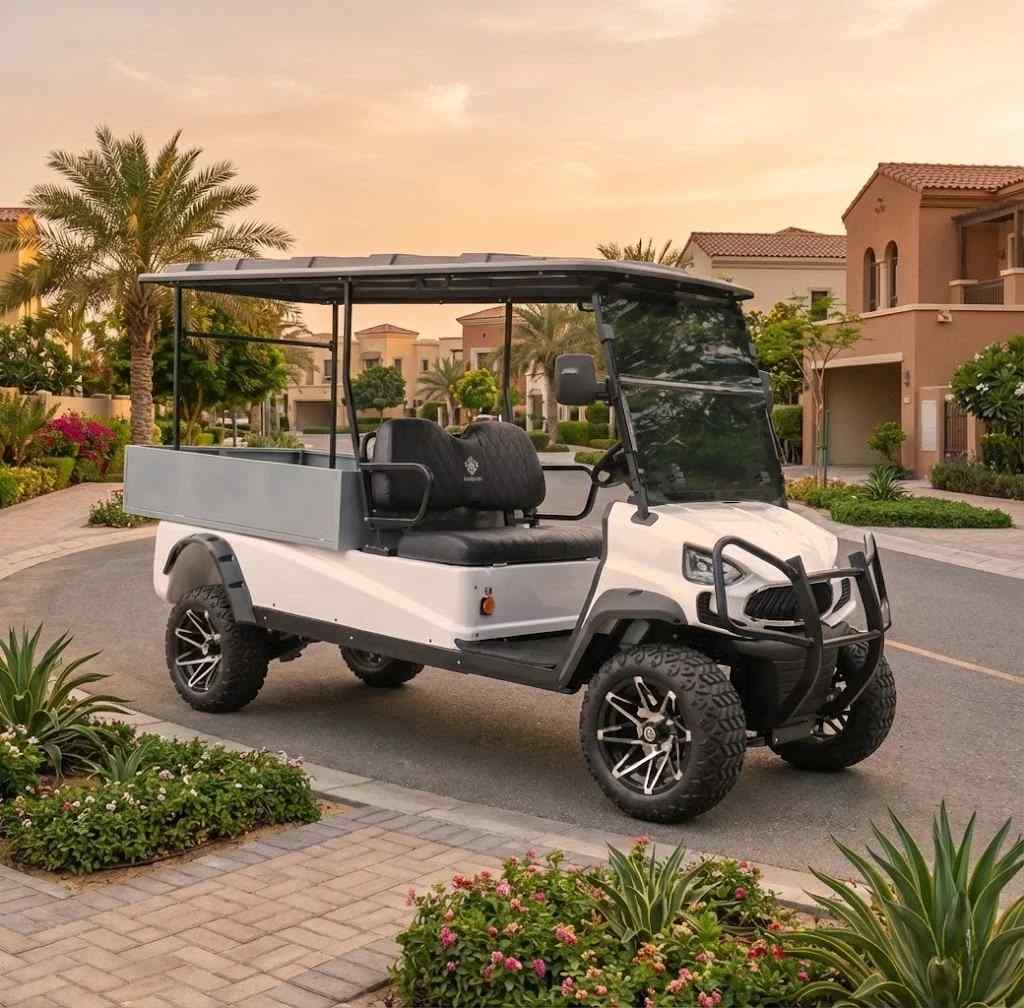 2-Seater Off-Road Utility Golf Cart with Lithium AC Motor