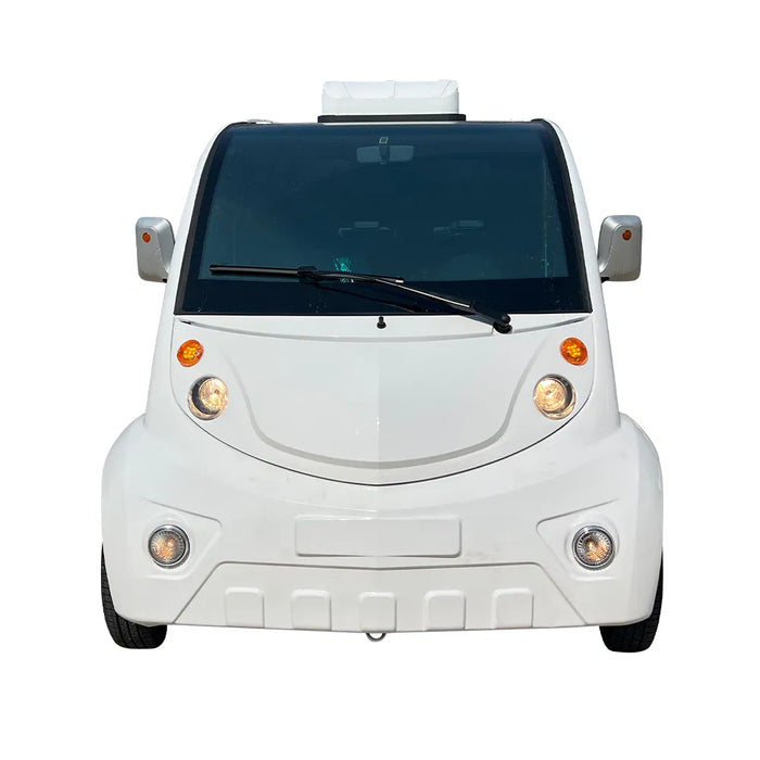 4-Seater Enclosed Electric Golf Cart with Air Conditioning and Power Steering