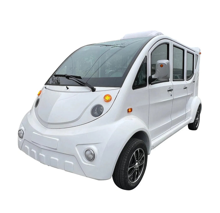6–8 Seater Enclosed Electric Golf Cart with Air Conditioning and Power Steering