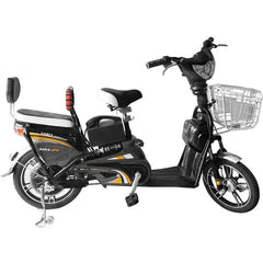 Scooter-Style Utility Electric Bike with 500W Motor and 48V Battery