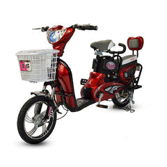 Scooter-Style Utility Electric Bike with 500W Motor and 48V Battery