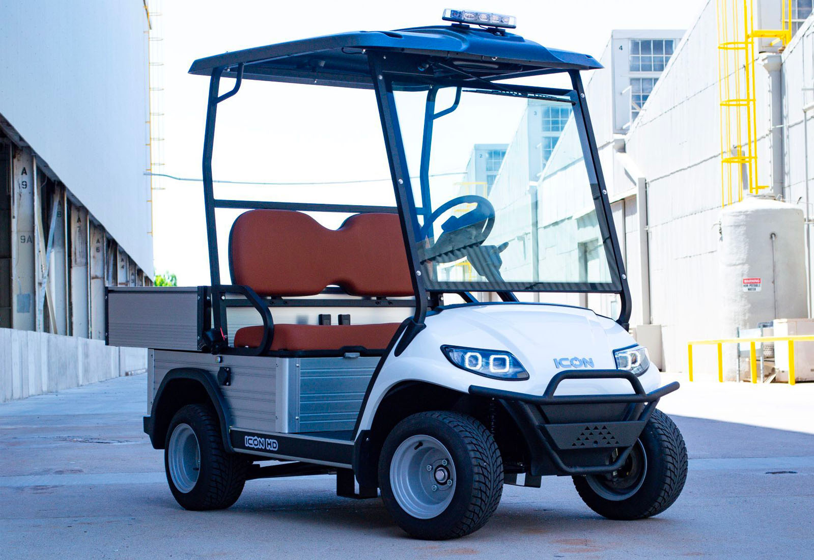 Electric 2-Seater Utility Golf Cart with Cargo Bed | 500 kg Capacity & 48V AC Drive