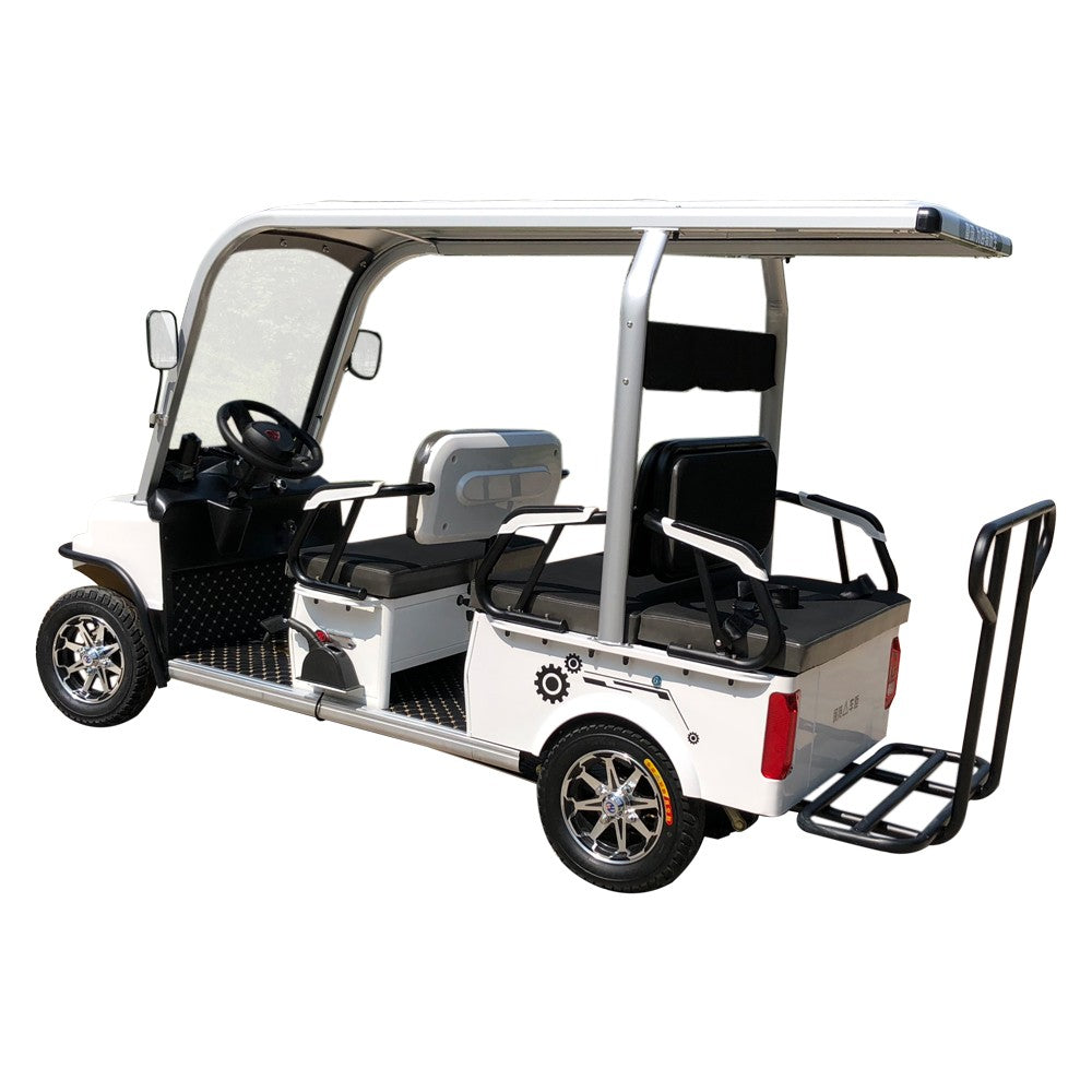 4-Seater 60V Electric Golf Cart for On-Road Community Use