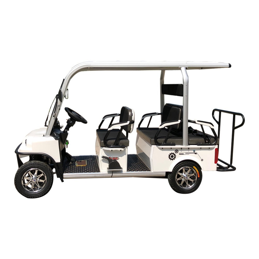 4-Seater 60V Electric Golf Cart for On-Road Community Use