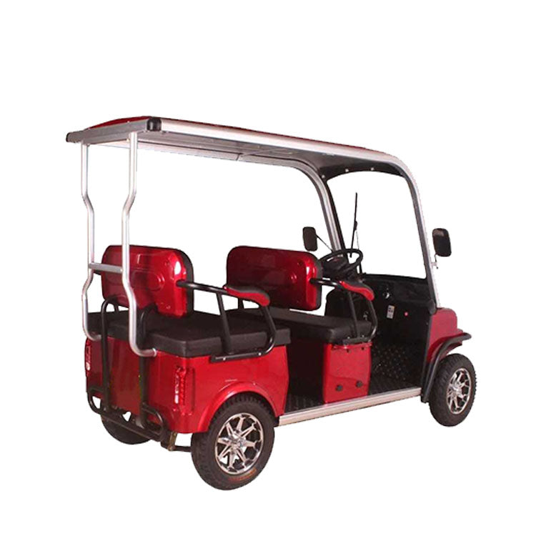 4-Seater 60V Electric Golf Cart for On-Road Community Use
