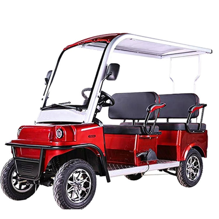4-Seater 60V Electric Golf Cart for On-Road Community Use