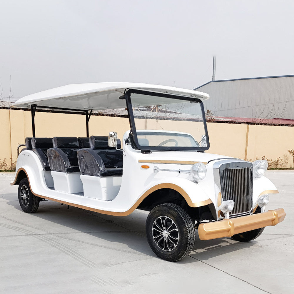 6-Seater Classic Electric Golf Cart with 90 km Range and AC Drive