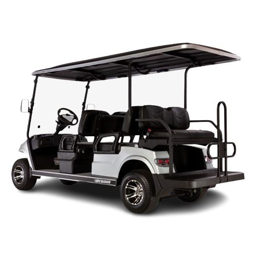 6-Seater Electric On-Road Commercial Golf Cart with AC Motor