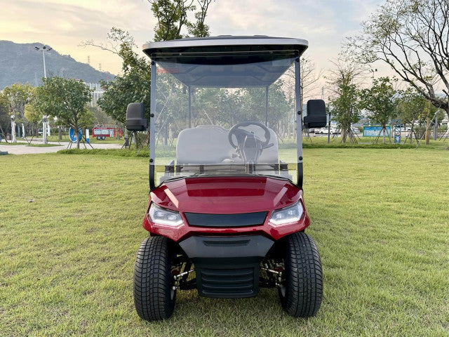 6-Seater Electric On-Road Luxury Golf Cart with AC Motor