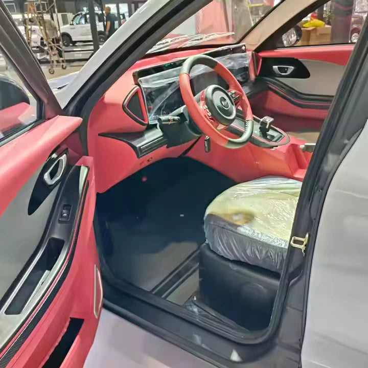 Enclosed 4-Seater Electric Golf Cart with Air Conditioning