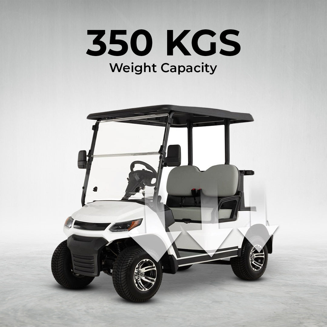 High-Performance 2-Seater Electric Golf Cart with 100km Range