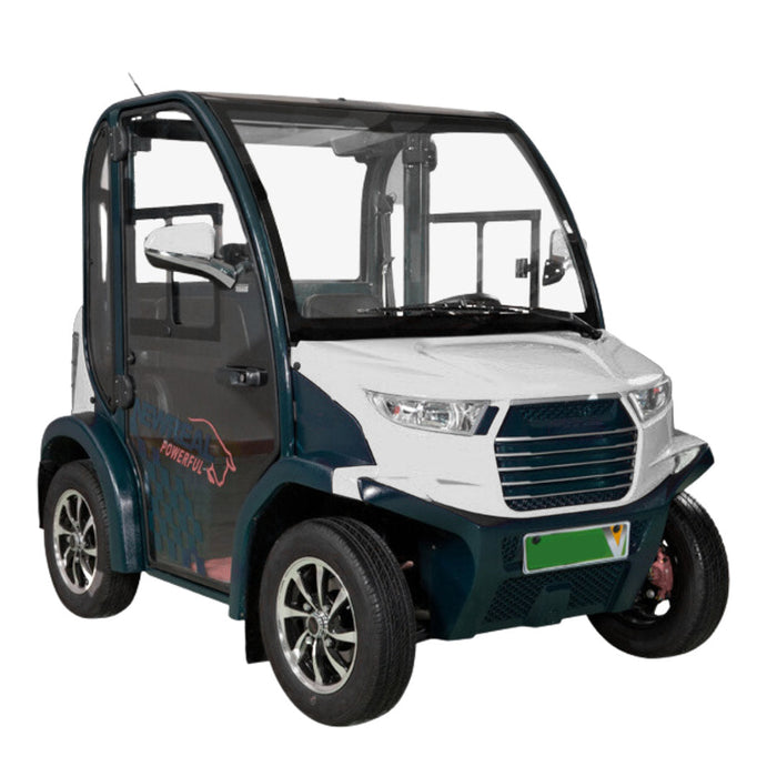 Luxury 2-Seater Electric Golf Cart with Air Conditioning