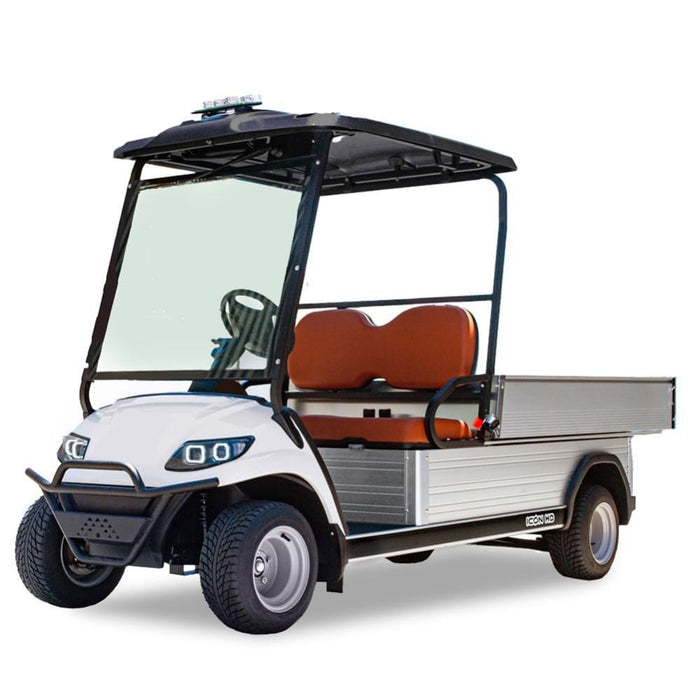 2-Seater Electric Utility Golf Cart with Hydraulic Cargo Box