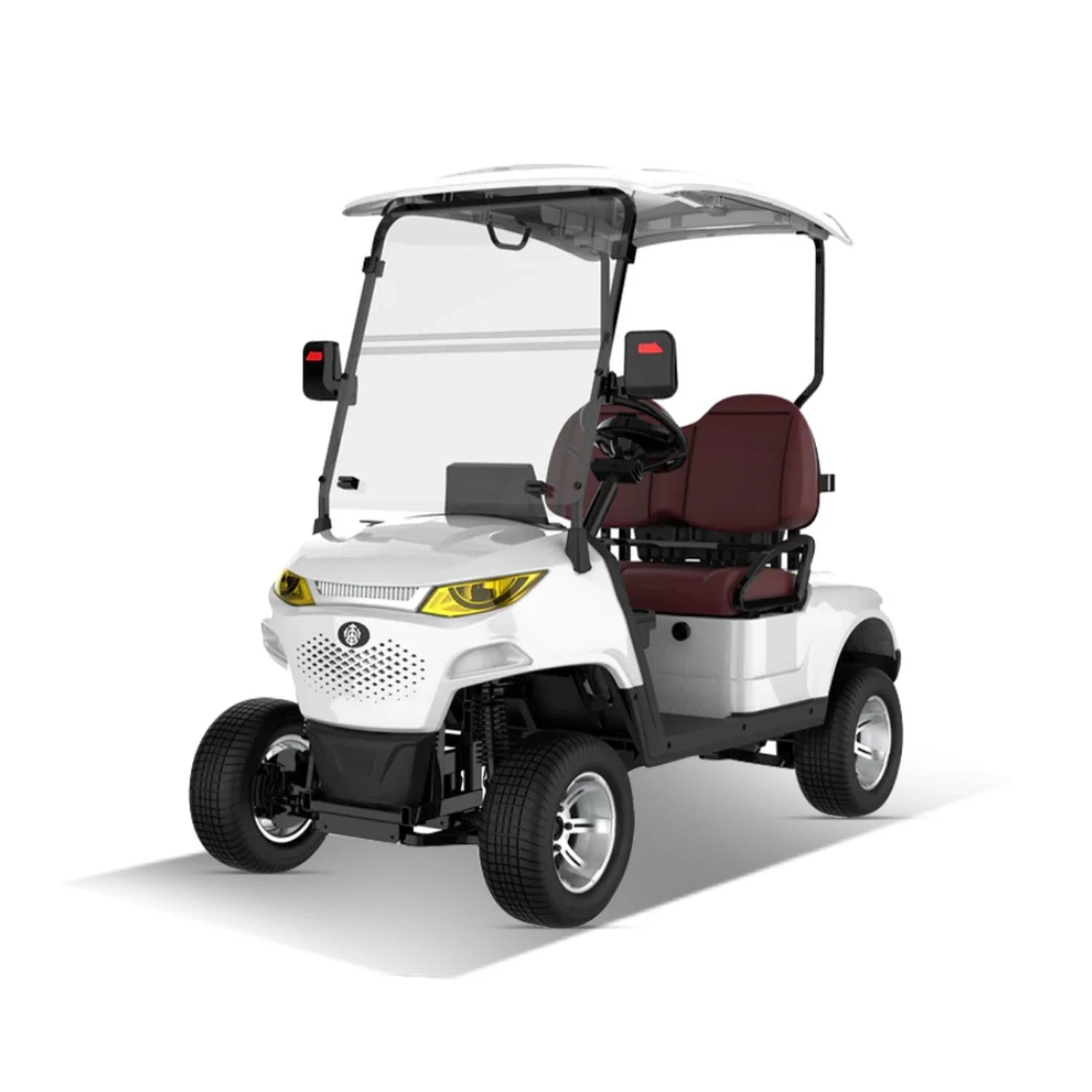 2-Seater Electric On-Road Golf Cart with 48V Lithium Battery