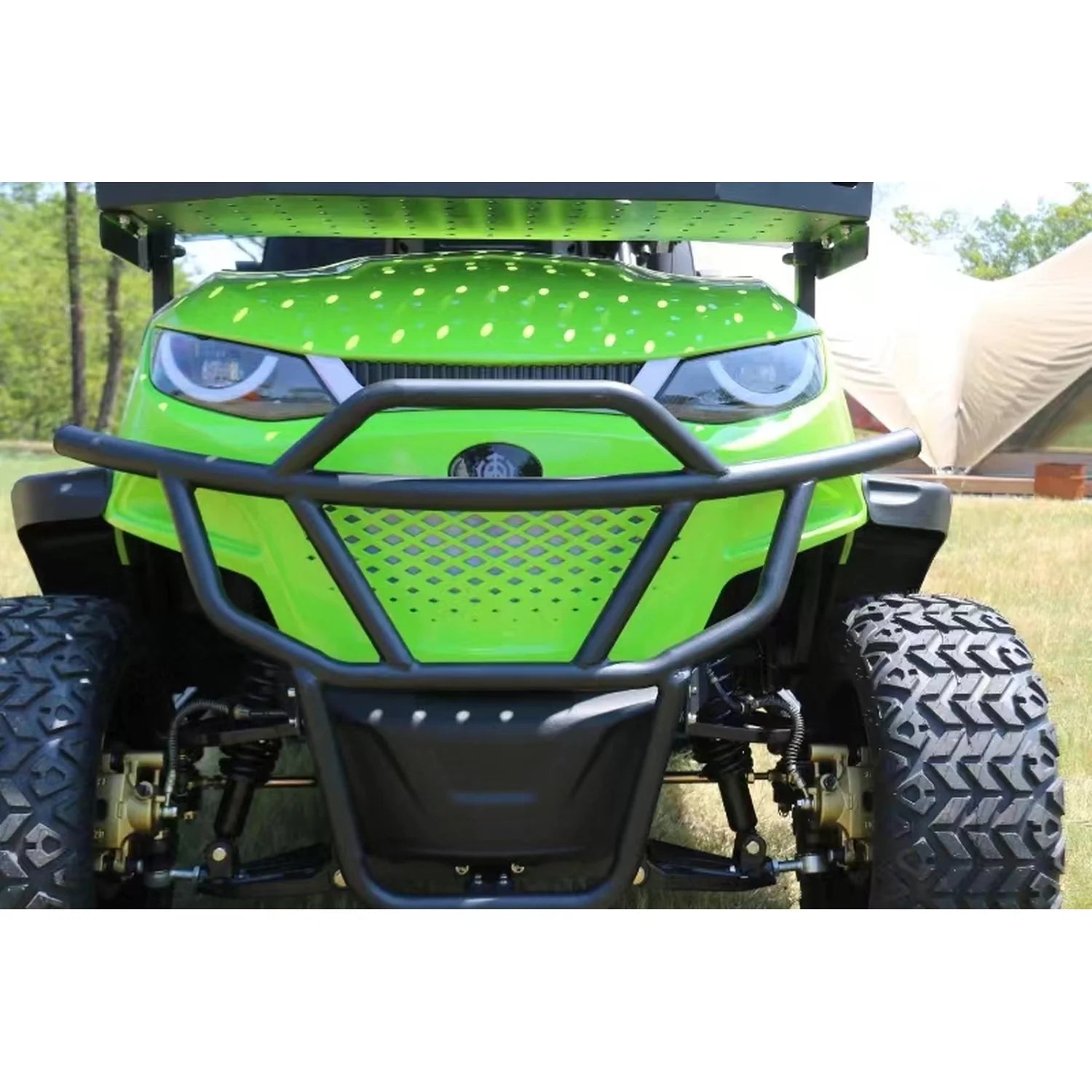 Lifted 4-Seater Off-Road Electric Golf Cart