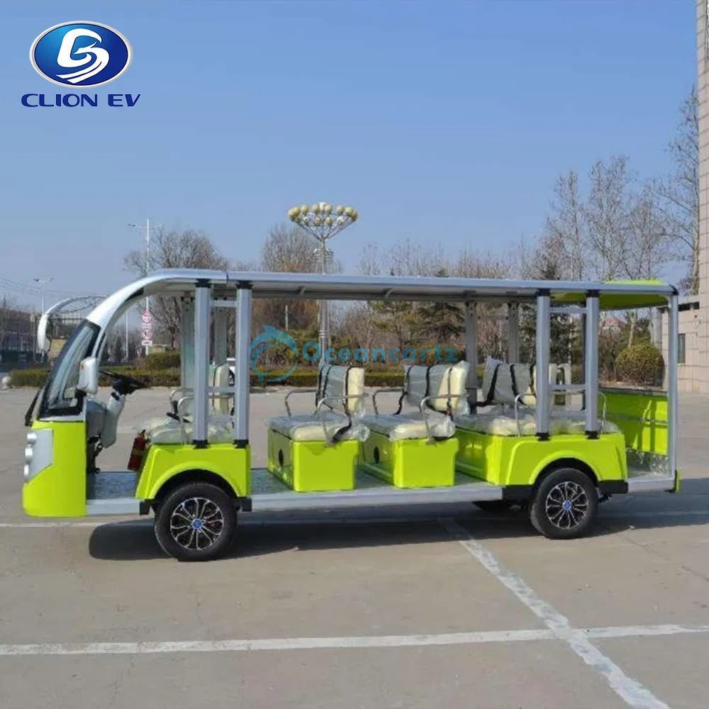 Oceancartz 14-Seater 48V 5kW AC Electric Sightseeing Shuttle and Mini Bus Golf Cart - Sightseeing Electric Buses - 14 Seater - Photo 7 | Oceancartz