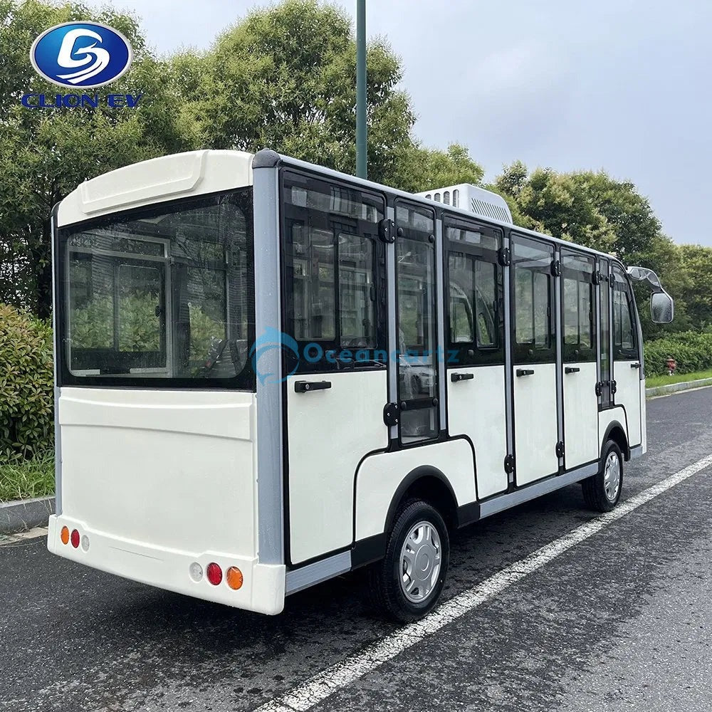 Oceancartz 14-Seater 72V 7.5kW AC Electric Sightseeing Shuttle and On-Road Golf Cart - Sightseeing Electric Buses - 14 Seater - Photo 5 | Oceancartz