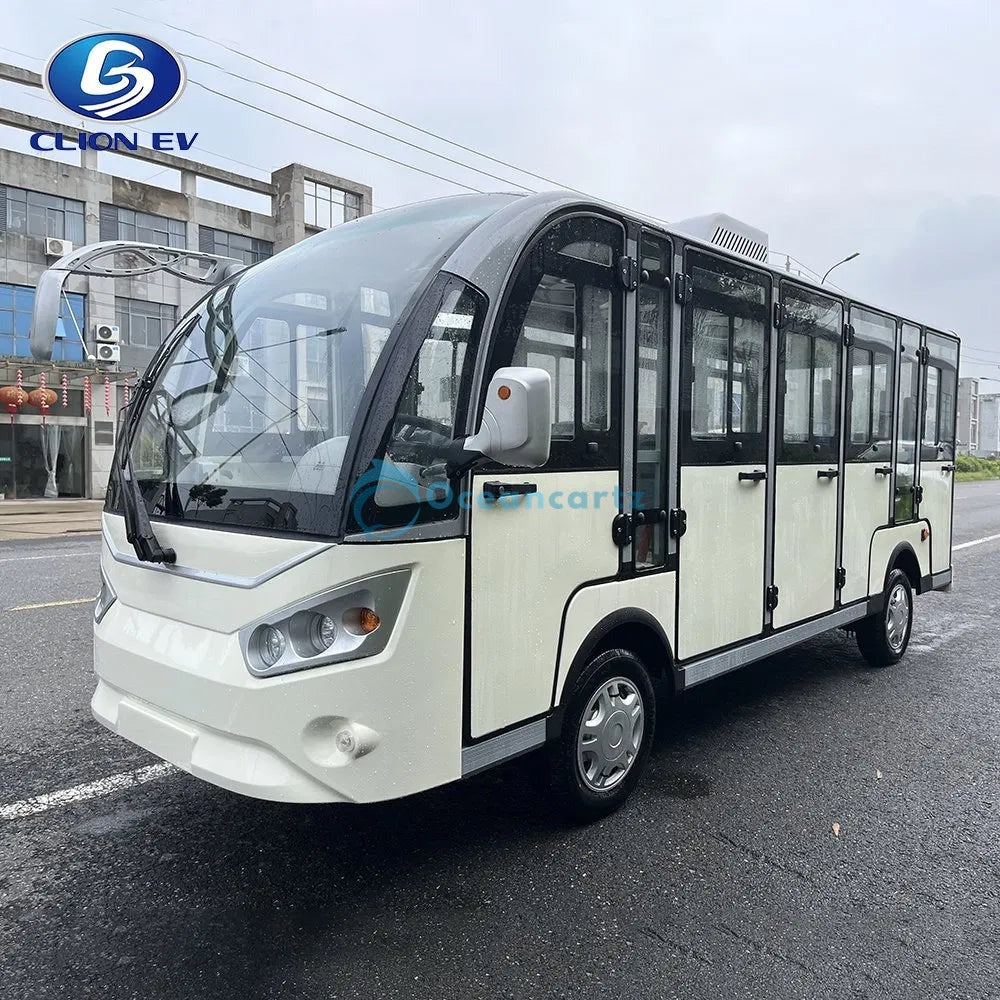 Oceancartz 14-Seater 72V 7.5kW AC Electric Sightseeing Shuttle and On-Road Golf Cart - Sightseeing Electric Buses - 14 Seater - Photo 6 | Oceancartz