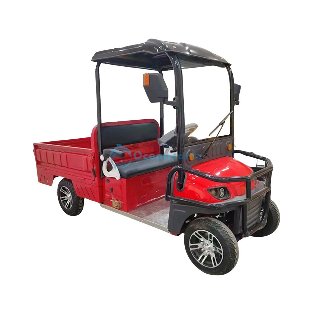Oceancartz 2-Passenger 60V Electric Utility Golf Cart with 1500W Motor and Long Cargo Box - Utility Golf Carts - 2 Seater - Photo 18 | Oceancartz