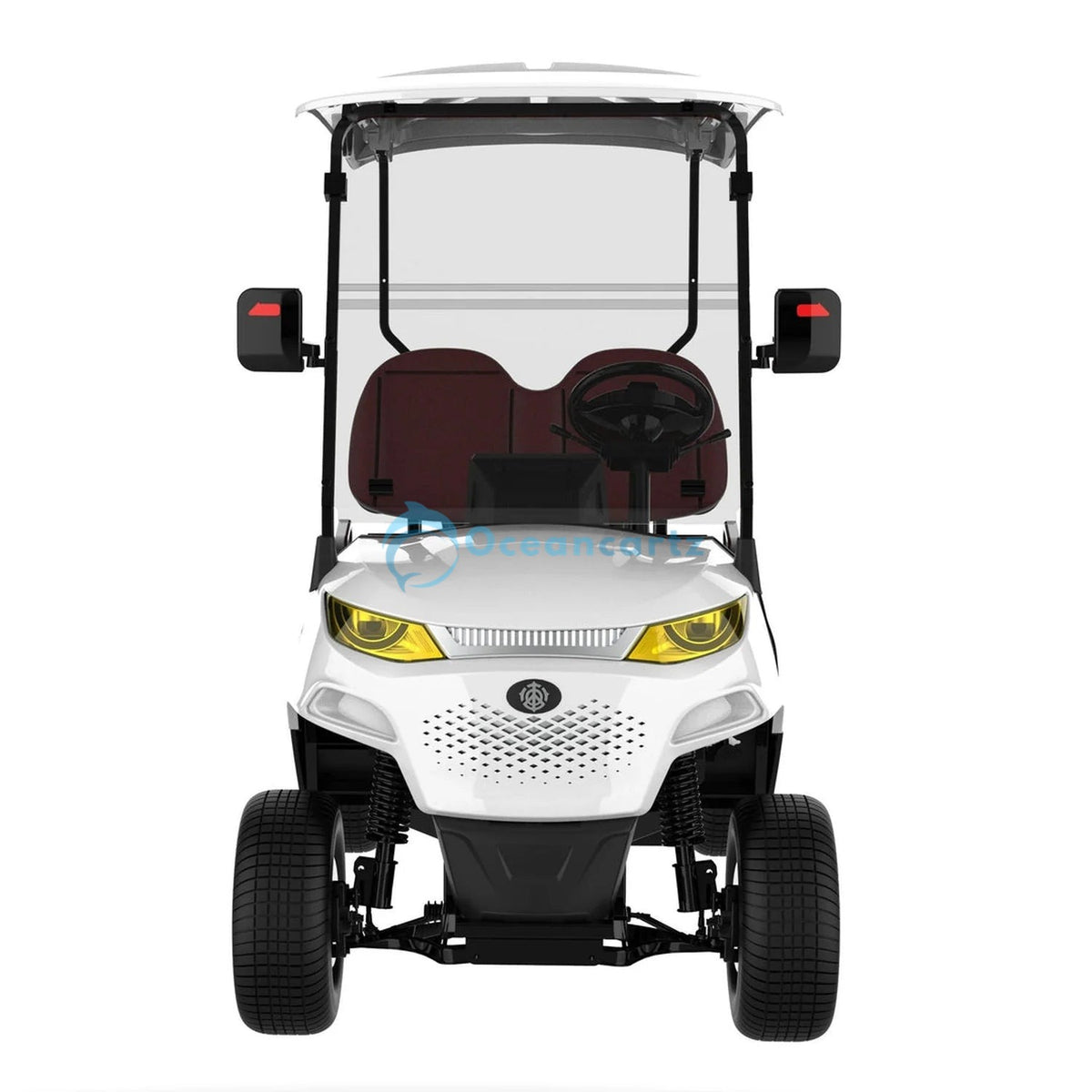 Oceancartz 2-Passenger Electric On-Road Golf Cart with 48V 4000W Motor and 108Ah Lithium Battery - Normal Golf Carts - 2 Seater | Oceancartz